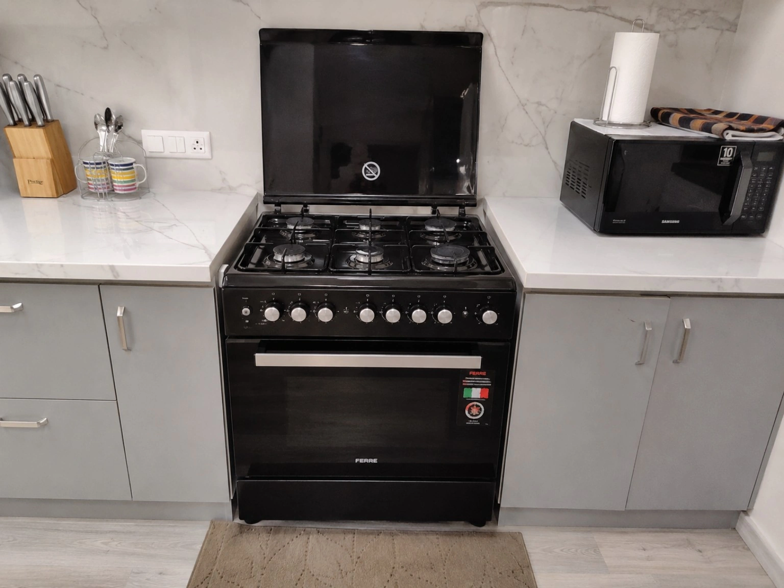 Installation de cuisinière à gaz par Nexa AfriTech
